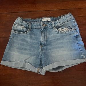 ZARA KIDS BLUE JEAN SHORTS